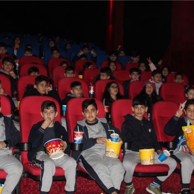 SULEIMANIAH IS GR.5 STUDENTS VISIT TO CITY CINEMA AND WATCHING A MOVIE